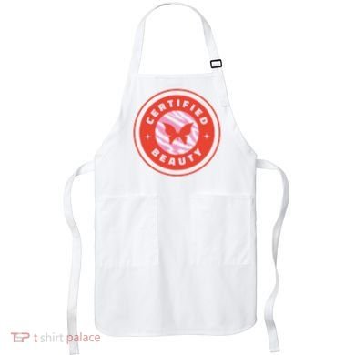 Certified Beauty Butterfly Cute Gift Apron