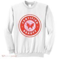 Certified Beauty Butterfly Cute Gift Sweatshirt thumb 0