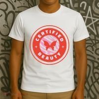 Certified Beauty Butterfly Cute Gift T-Shirt thumb 3
