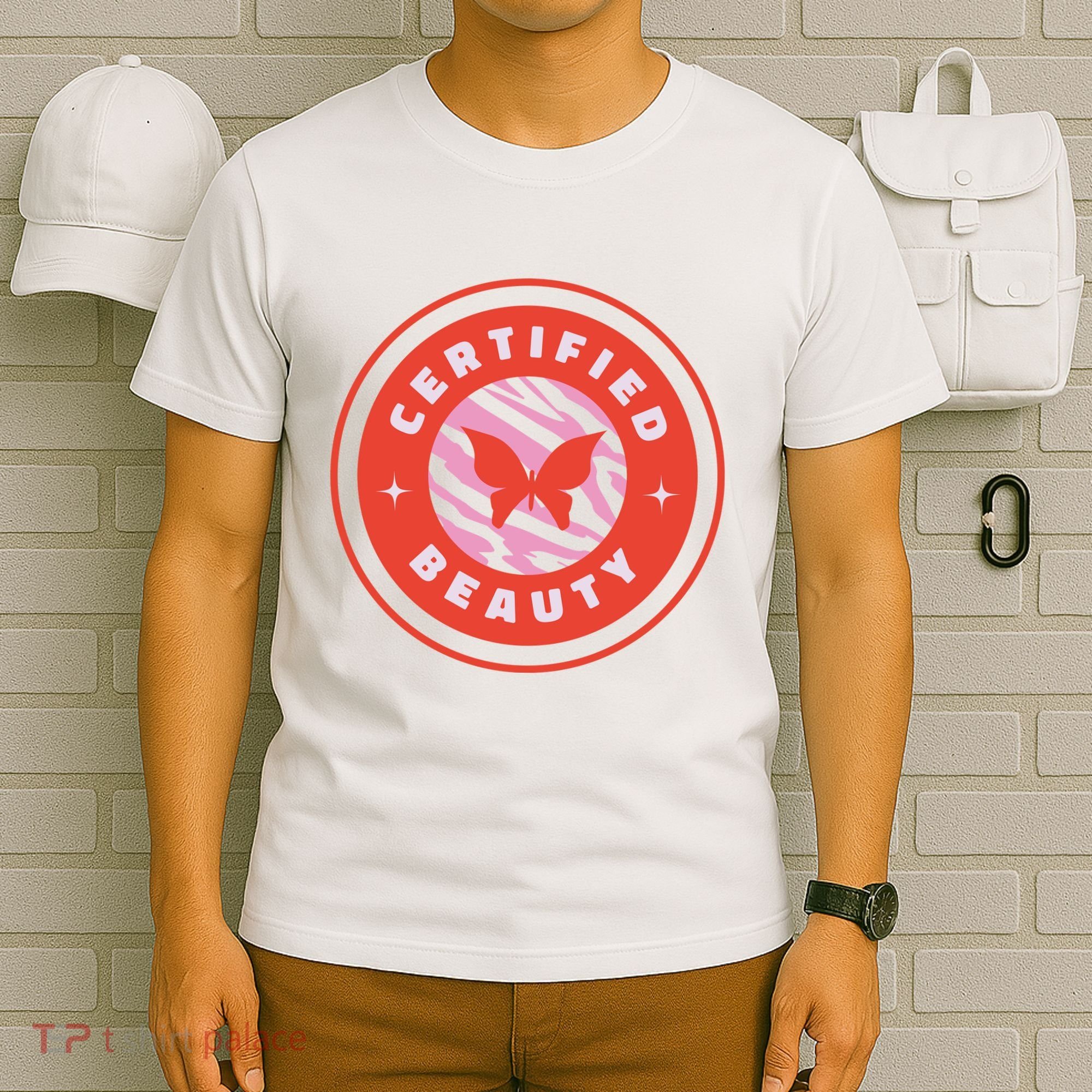 Certified Beauty Butterfly Cute Gift T-Shirt