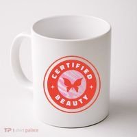 Certified Beauty Butterfly Cute Gift Coffee Mug thumb 0