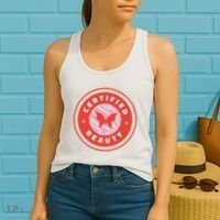 Certified Beauty Butterfly Cute Gift Women's Tank Top thumb 2