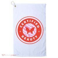 Certified Beauty Butterfly Cute Gift Golf Towel thumb 0