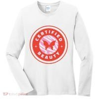 Certified Beauty Butterfly Cute Gift Women's Long Sleeve Shirt thumb 0