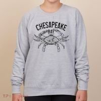 Chesapeake Bay Blue Crab Virginia Maryland Women's Sweatshirt thumb 0