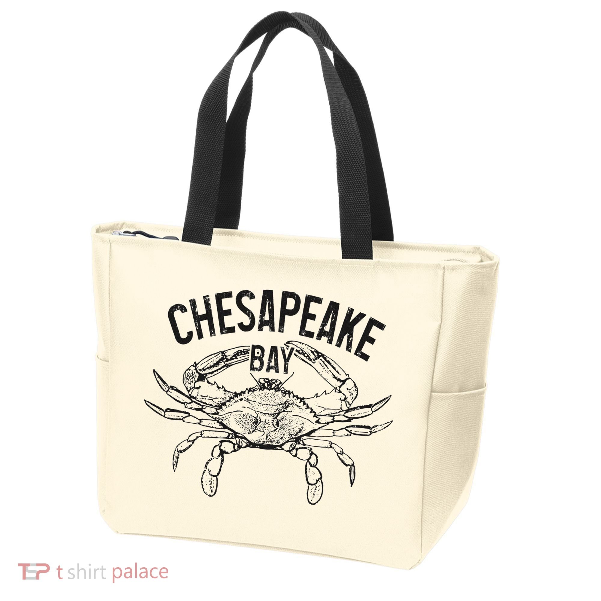 Chesapeake Bay Blue Crab Virginia Maryland Tote Bag