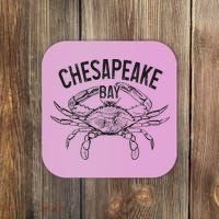 Chesapeake Bay Blue Crab Virginia Maryland Coaster thumb 0