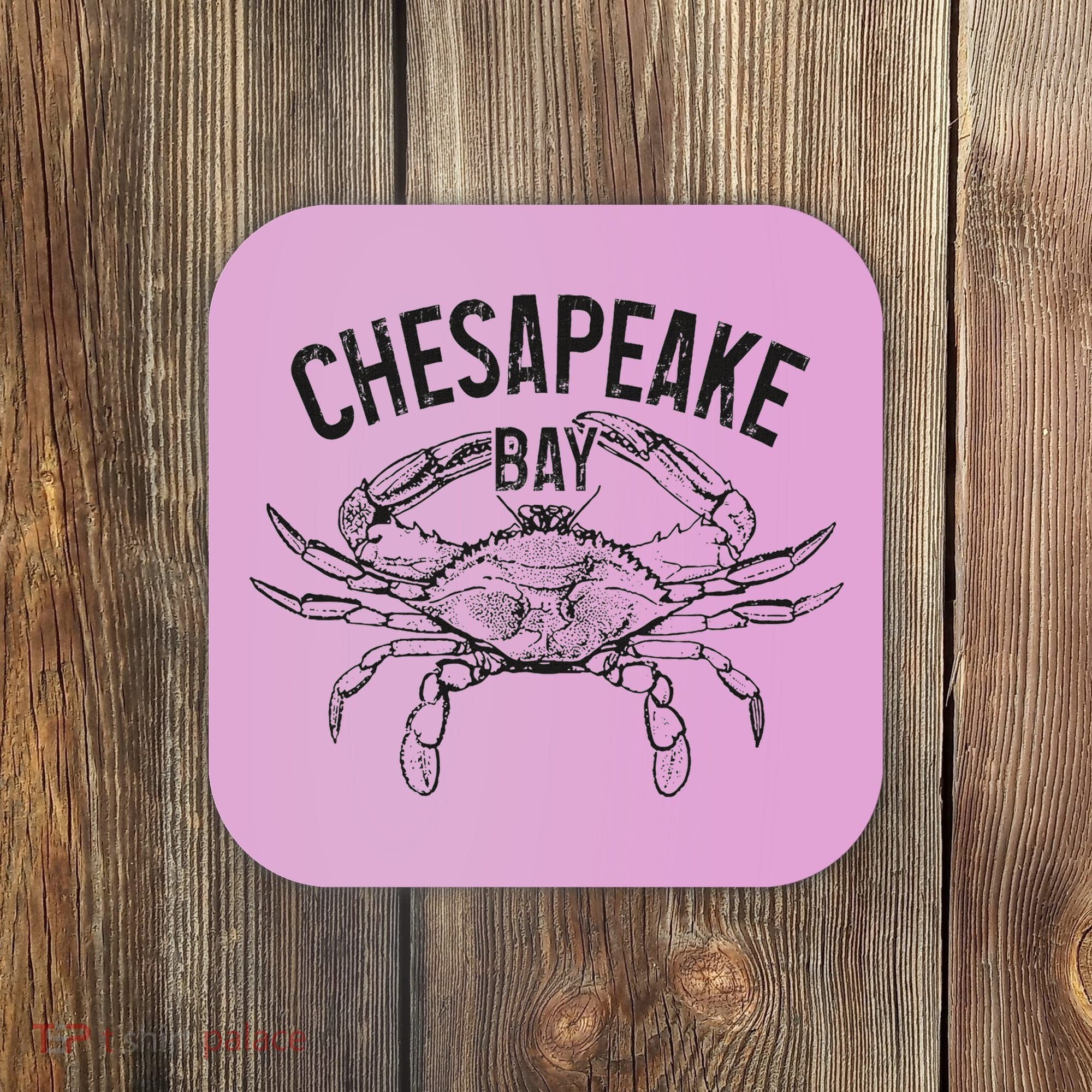 Chesapeake Bay Blue Crab Virginia Maryland Coaster