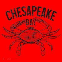 Chesapeake Bay Blue Crab Virginia Maryland Santa Hat thumb 1