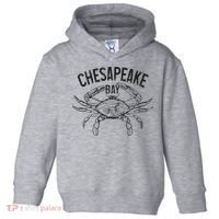 Chesapeake Bay Blue Crab Virginia Maryland Toddler Hoodie thumb 0