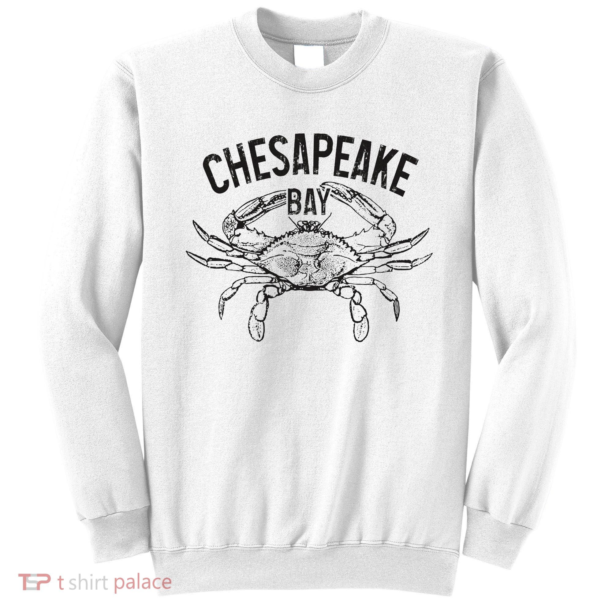 Chesapeake Bay Blue Crab Virginia Maryland Sweatshirt