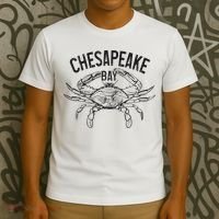 Chesapeake Bay Blue Crab Virginia Maryland T-Shirt thumb 3