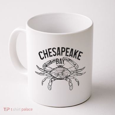 Chesapeake Bay Blue Crab Virginia Maryland Coffee Mug