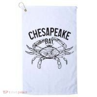 Chesapeake Bay Blue Crab Virginia Maryland Golf Towel thumb 0