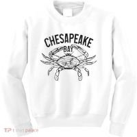 Chesapeake Bay Blue Crab Virginia Maryland Kids Sweatshirt thumb 0