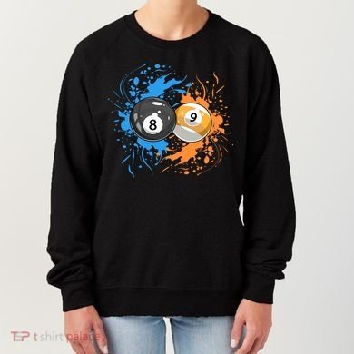 Cool Billiard Balls For 8 Ball And 9ball Player Gift Women's Sweatshirt