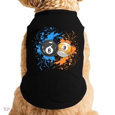 Cool Billiard Balls For 8 Ball And 9ball Player Gift Doggie Tank