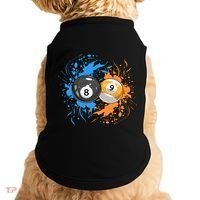 Cool Billiard Balls For 8 Ball And 9ball Player Gift Doggie Tank thumb 0