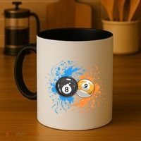 Cool Billiard Balls For 8 Ball And 9ball Player Gift Coffee Mug thumb 4