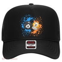 Cool Billiard Balls For 8 Ball And 9ball Player Gift Hat thumb 0