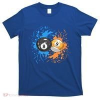 Cool Billiard Balls For 8 Ball And 9ball Player Gift T-Shirt thumb 0