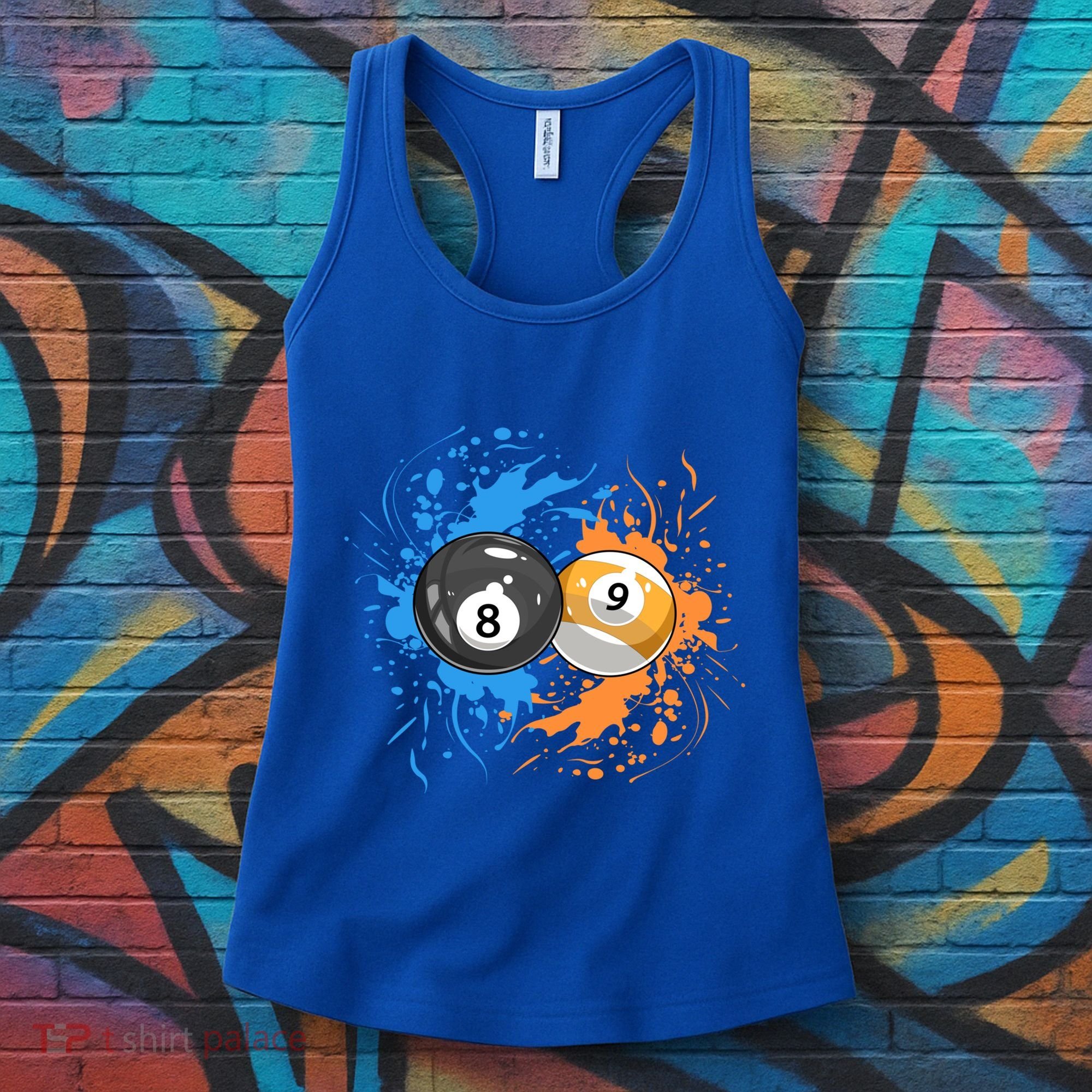 Cool Billiard Balls For 8 Ball And 9ball Player Gift Women's Tank Top