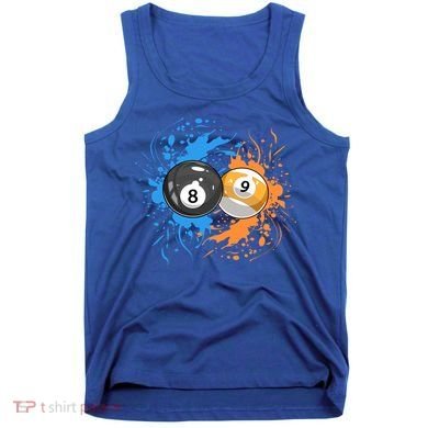 Cool Billiard Balls For 8 Ball And 9ball Player Gift Tank Top