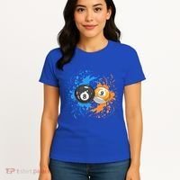 Cool Billiard Balls For 8 Ball And 9ball Player Gift Women's T-Shirt thumb 4