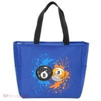 Cool Billiard Balls For 8 Ball And 9ball Player Gift Tote Bag thumb 0