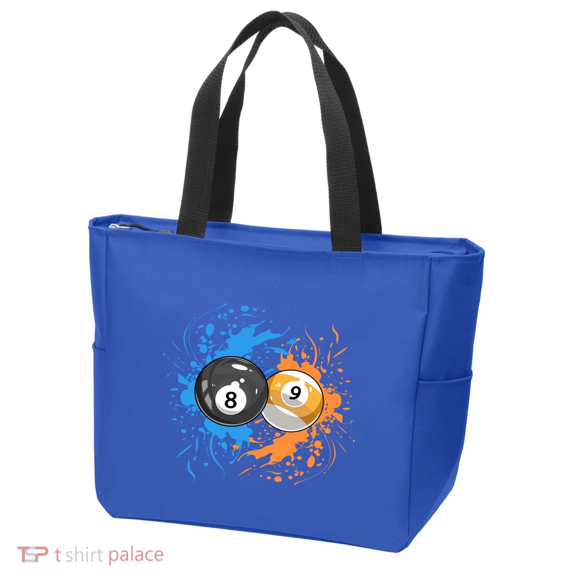 Cool Billiard Balls For 8 Ball And 9ball Player Gift Tote Bag