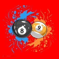 Cool Billiard Balls For 8 Ball And 9ball Player Gift Santa Hat thumb 1