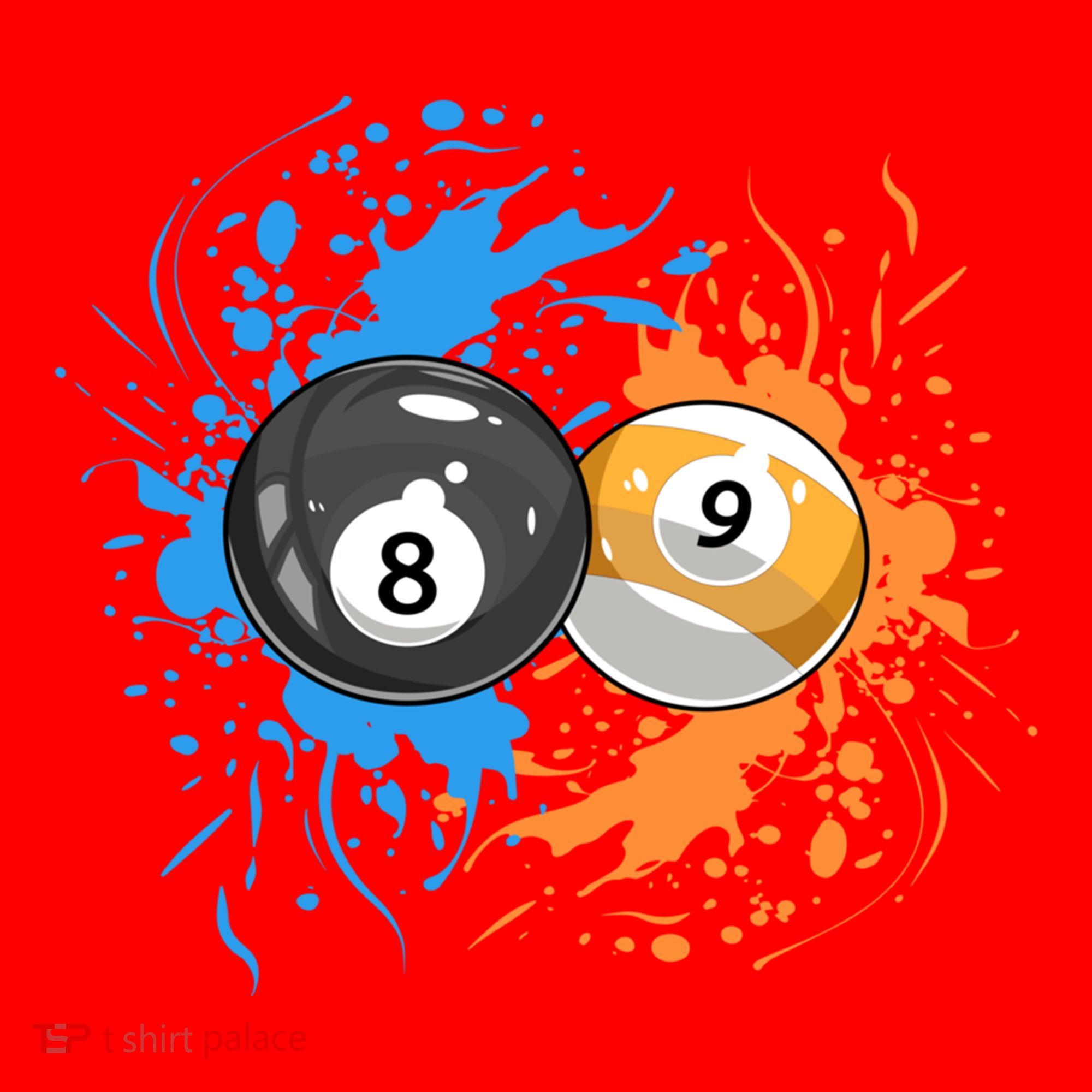 Cool Billiard Balls For 8 Ball And 9ball Player Gift Santa Hat