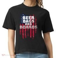 Cornhole Beer Bags And Boards Comfort Colors Boxy T-Shirt thumb 0