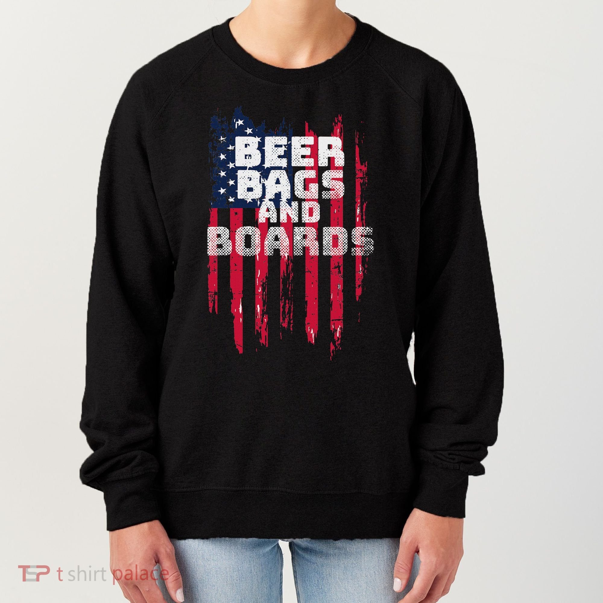 Cornhole Beer Bags And Boards Women's Sweatshirt