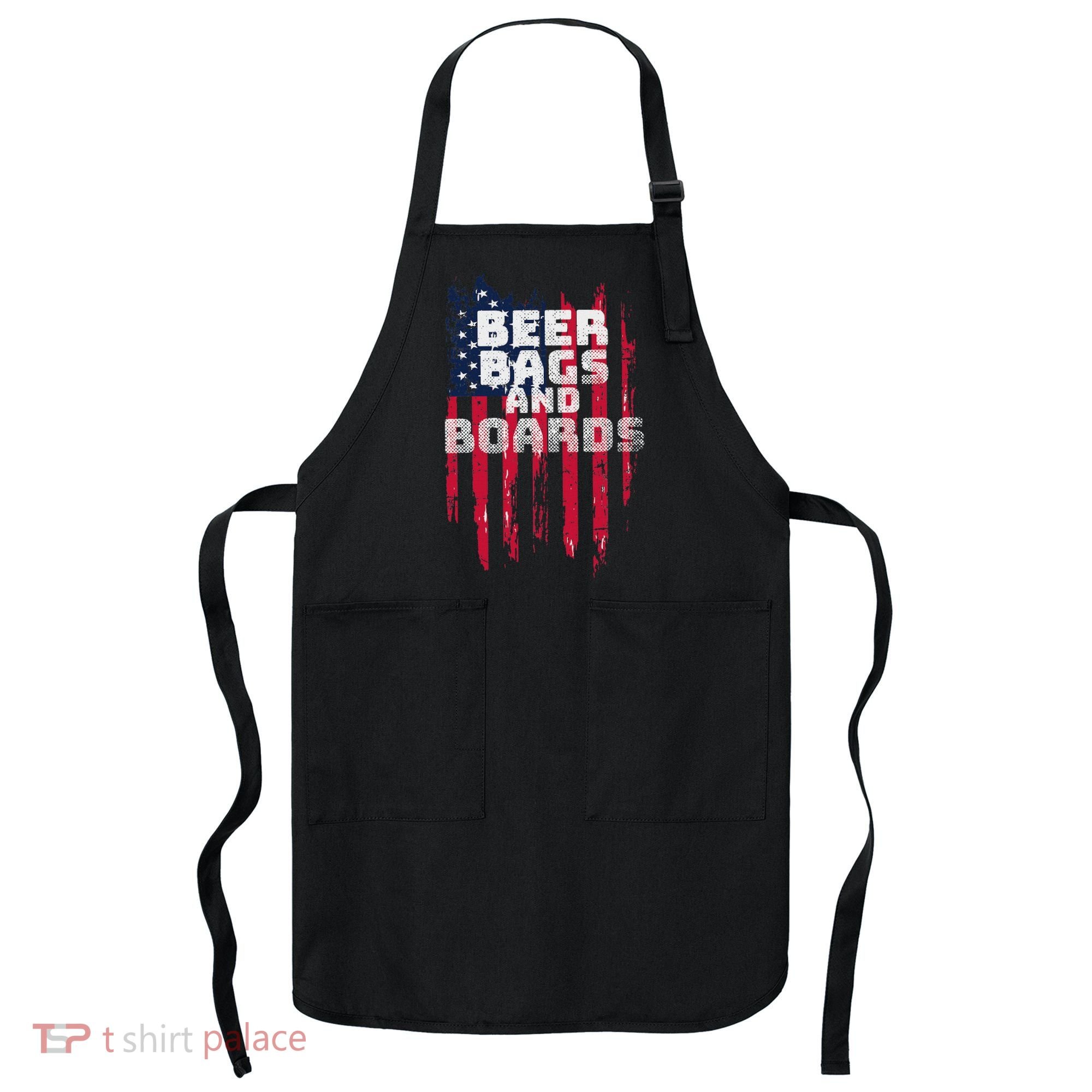 Cornhole Beer Bags And Boards Apron