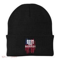 Cornhole Beer Bags And Boards Beanie thumb 0