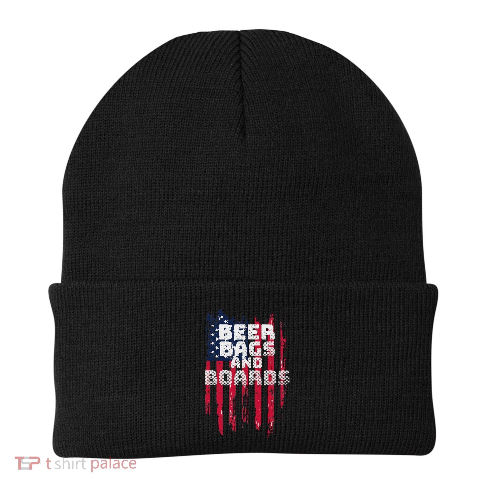 Cornhole Beer Bags And Boards Beanie