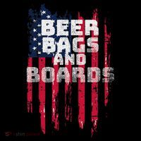 Cornhole Beer Bags And Boards Drawstring Bag thumb 2