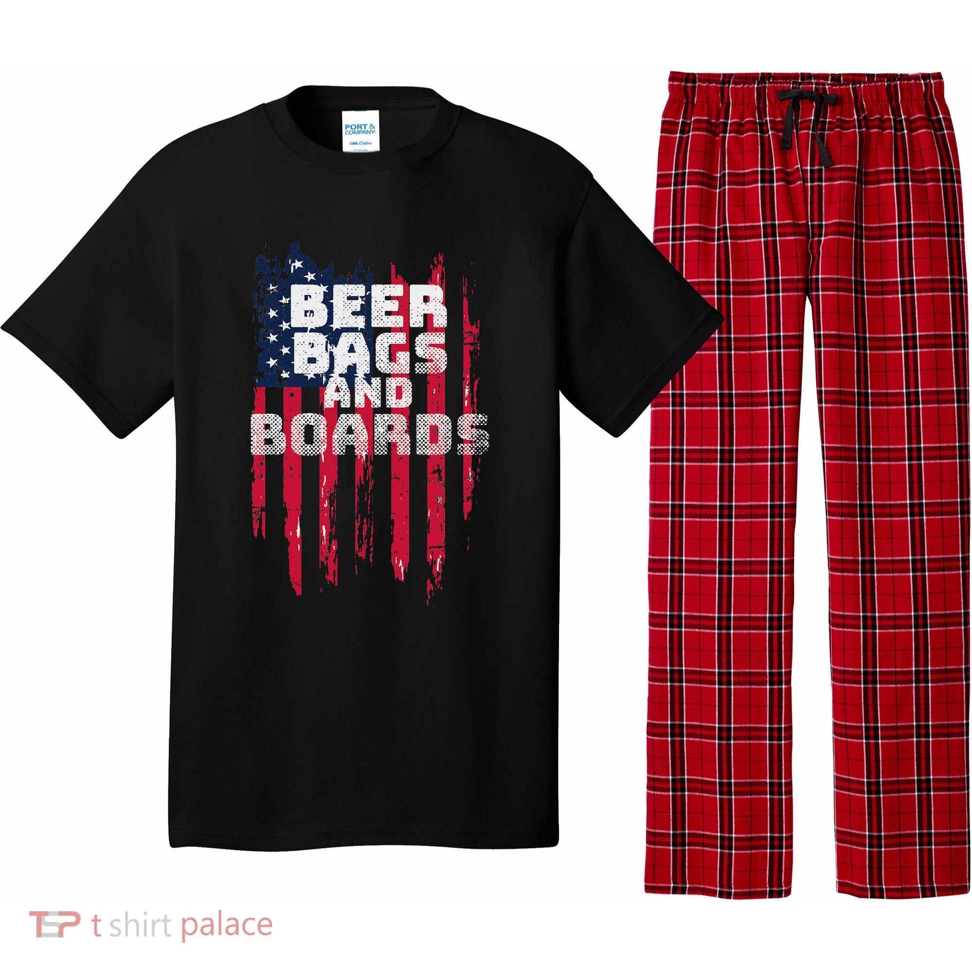 Cornhole Beer Bags And Boards Pajama Set