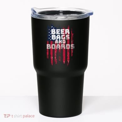 Cornhole Beer Bags And Boards Tumbler