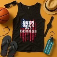 Cornhole Beer Bags And Boards Tank Top thumb 4