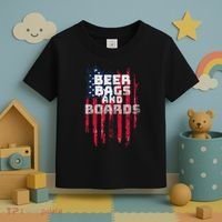 Cornhole Beer Bags And Boards Toddler T-Shirt thumb 3