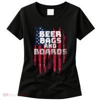Cornhole Beer Bags And Boards Women's T-Shirt thumb 0