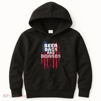 Cornhole Beer Bags And Boards Kids Hoodie thumb 0