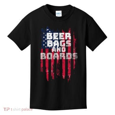 Cornhole Beer Bags And Boards Kids T-Shirt