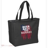 Cornhole Beer Bags And Boards Tote Bag thumb 2