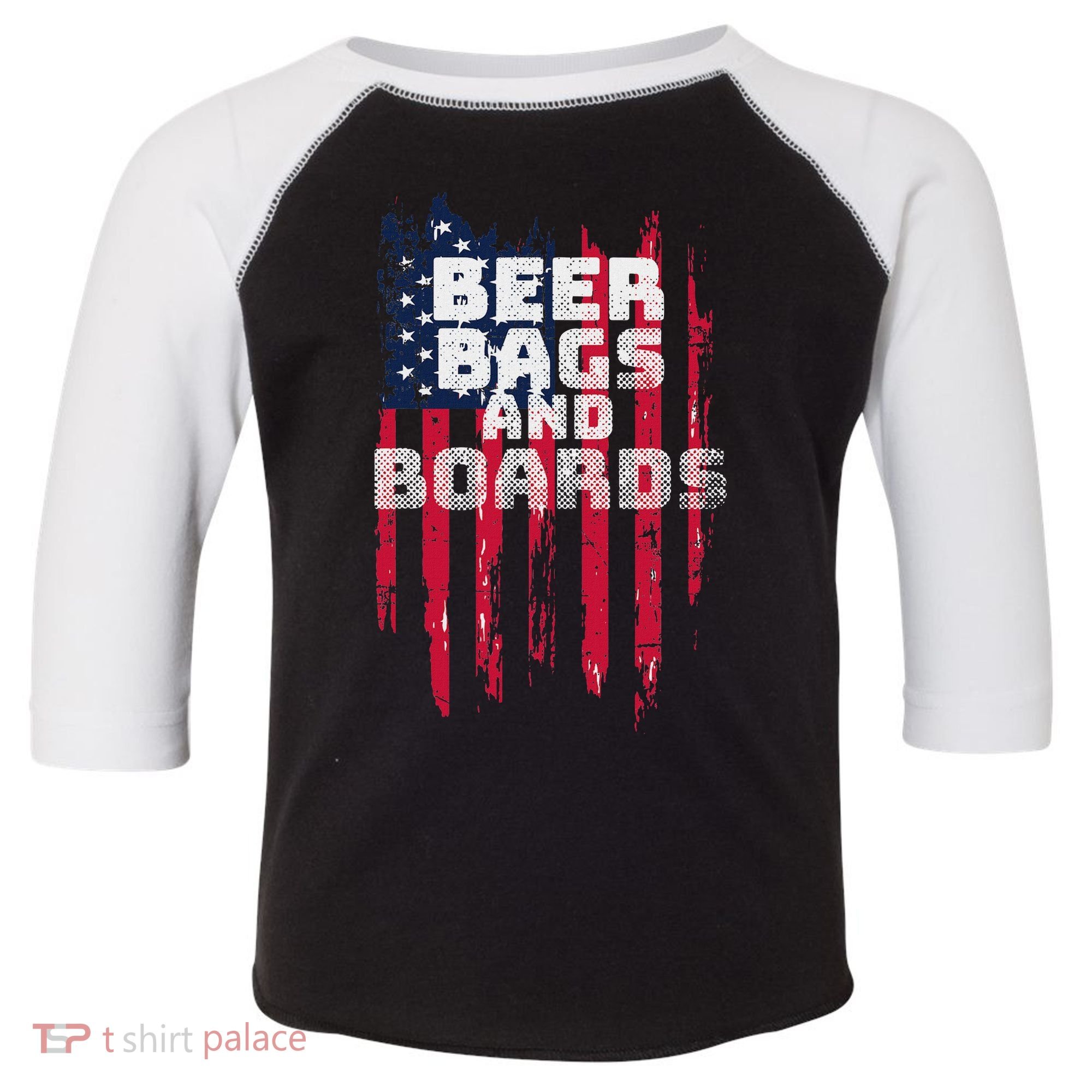 Cornhole Beer Bags And Boards Toddler Fine Jersey T-Shirt