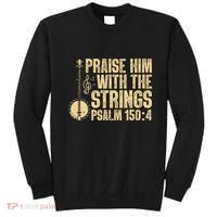 Cool Banjo Bluegrass Music Art Worship Leader Sweatshirt thumb 0