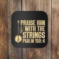 Cool Banjo Bluegrass Music Art Worship Leader Coaster thumb 0