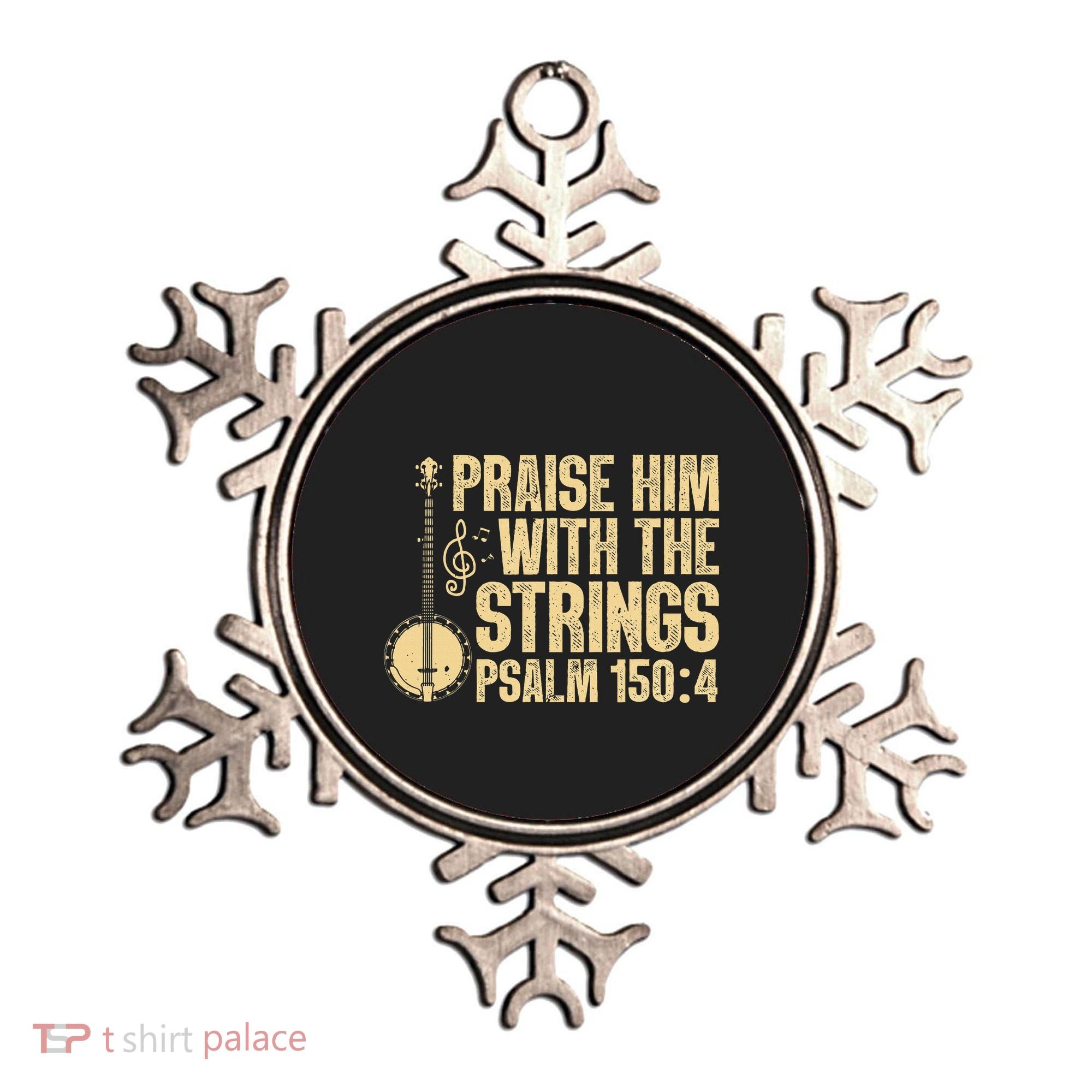Cool Banjo Bluegrass Music Art Worship Leader Ornament